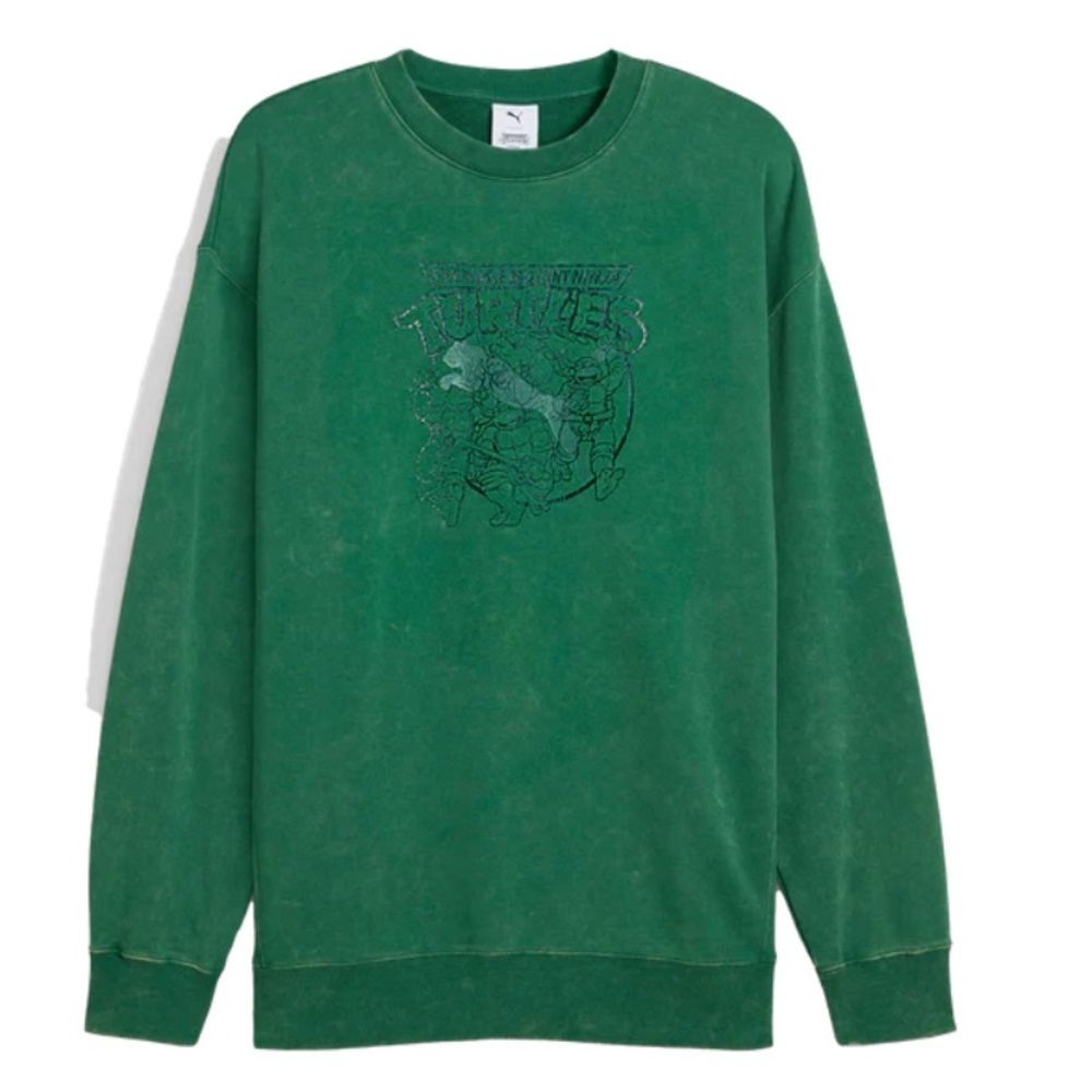 NWT MENS PUMA X TMNT RELAXED GRAPHIC CREW‎ TR